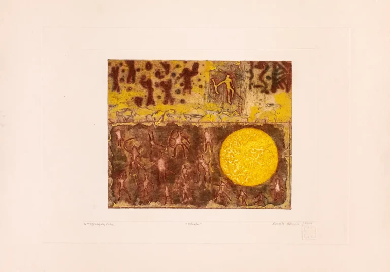 Collagrafie 'Rituales' von Ernesto Blanco Sanciprian (a1144-c0014)