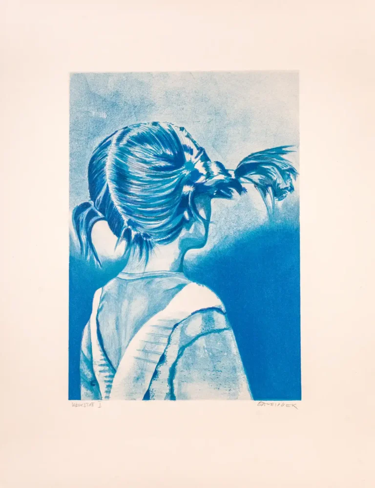 Lithografie 'PIPPI' von Peter Baldinger (a0855-c0043)
