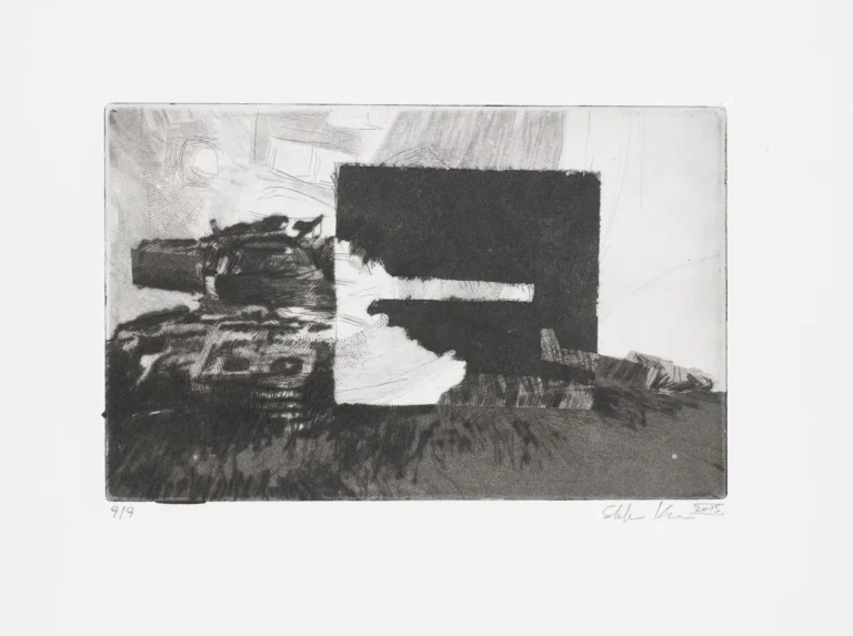 Tiefdruck 'Ohne Titel' aus der Serie '12 Apostel' von Stefan Kreiger (a1514-c0056)