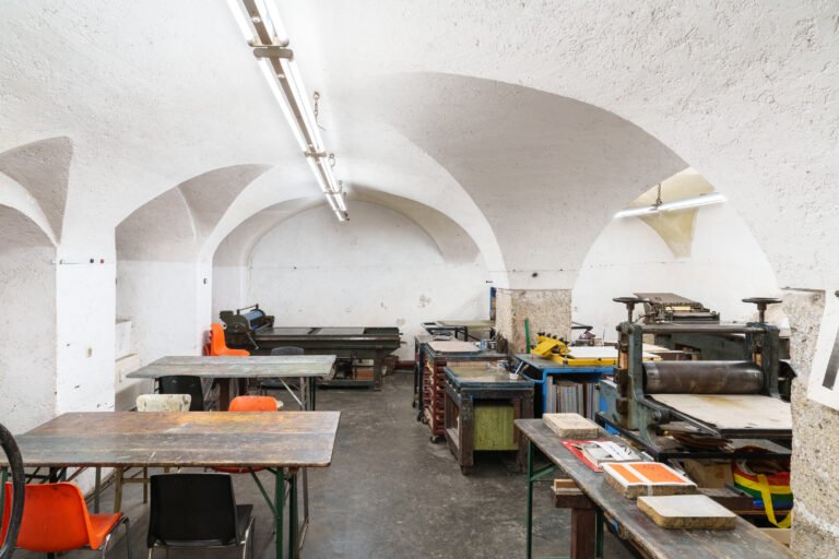 Raum 3 der Grafischen Werkstatt im Traklhaus